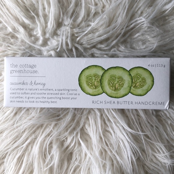 Cucumber & Honey Shea Butter Hand Creme - Picture 2 of 5